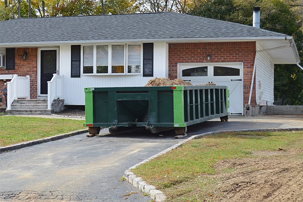 the cost to rent a residential dumpster for a week varies depending on the size and duration